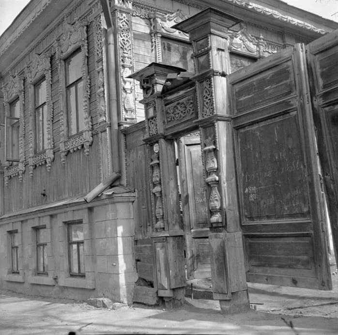 ул. Гагарина 32. Автор: П.Н. Коханенко. 1968-74гг. Источник: Старые дома Томска